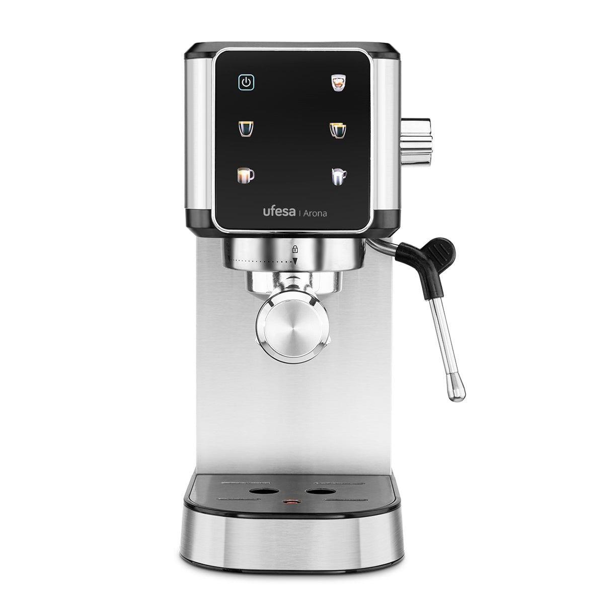 Máquina de Café Expresso UFESA Arona (Expresso - 1350 W - 20 bar - Inox)