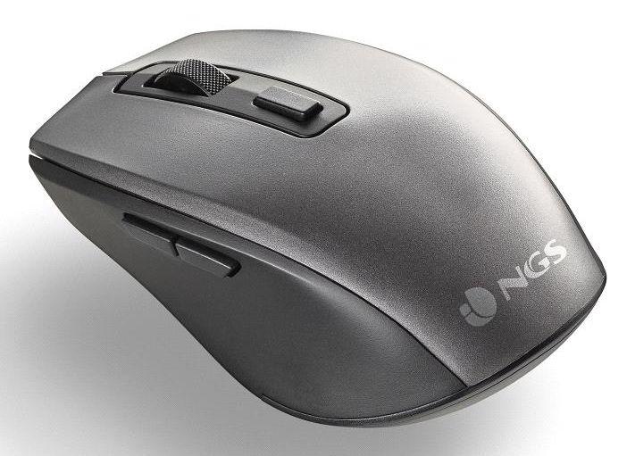 Conjunto de Teclado e Rato NGS Eclipse Kit (Inglês - Tamanho completo - RF Wireless + Bluetooth - Cinzento) — miniatura 3