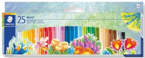 Lápis de Pastel de Óleo STAEDTLER Noris 241 NC25 (Cores sortidas)