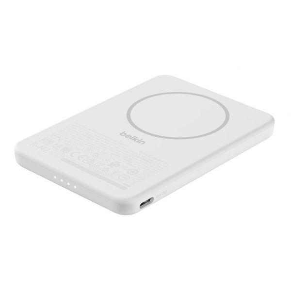 Powerbank BELKIN BoostCharge Slim BPD010HQWH (5000 mAh - USB Type-C - Branco) — miniatura 3