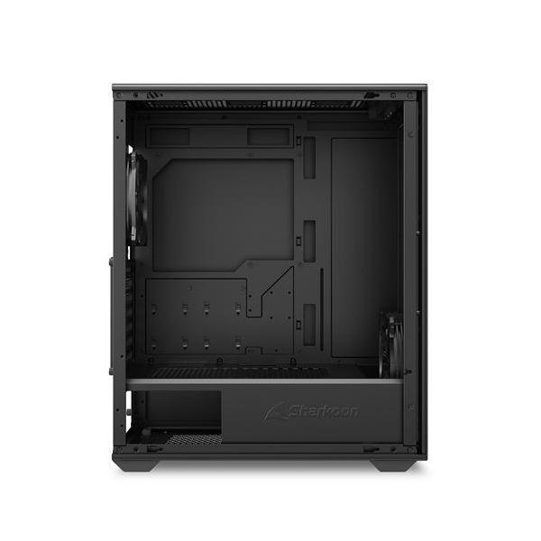 Caixa de Computador SHARKOON VK3 ATX (ATX, Micro ATX, Mini-ITX - Midi Tower - 16 cm - Preto), miniatura 4
