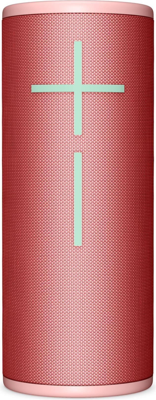 Coluna Portátil Estéreo LOGITECH Ultimate Ears BOOM 4 (USB Type-C - A2DP - Vermelho Framboesa)