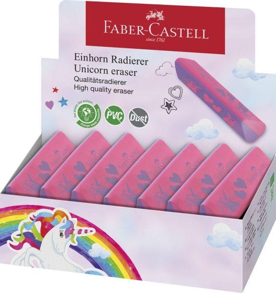 Borracha FABER-CASTELL 188751 (Sem PVC - Rosa e roxo)