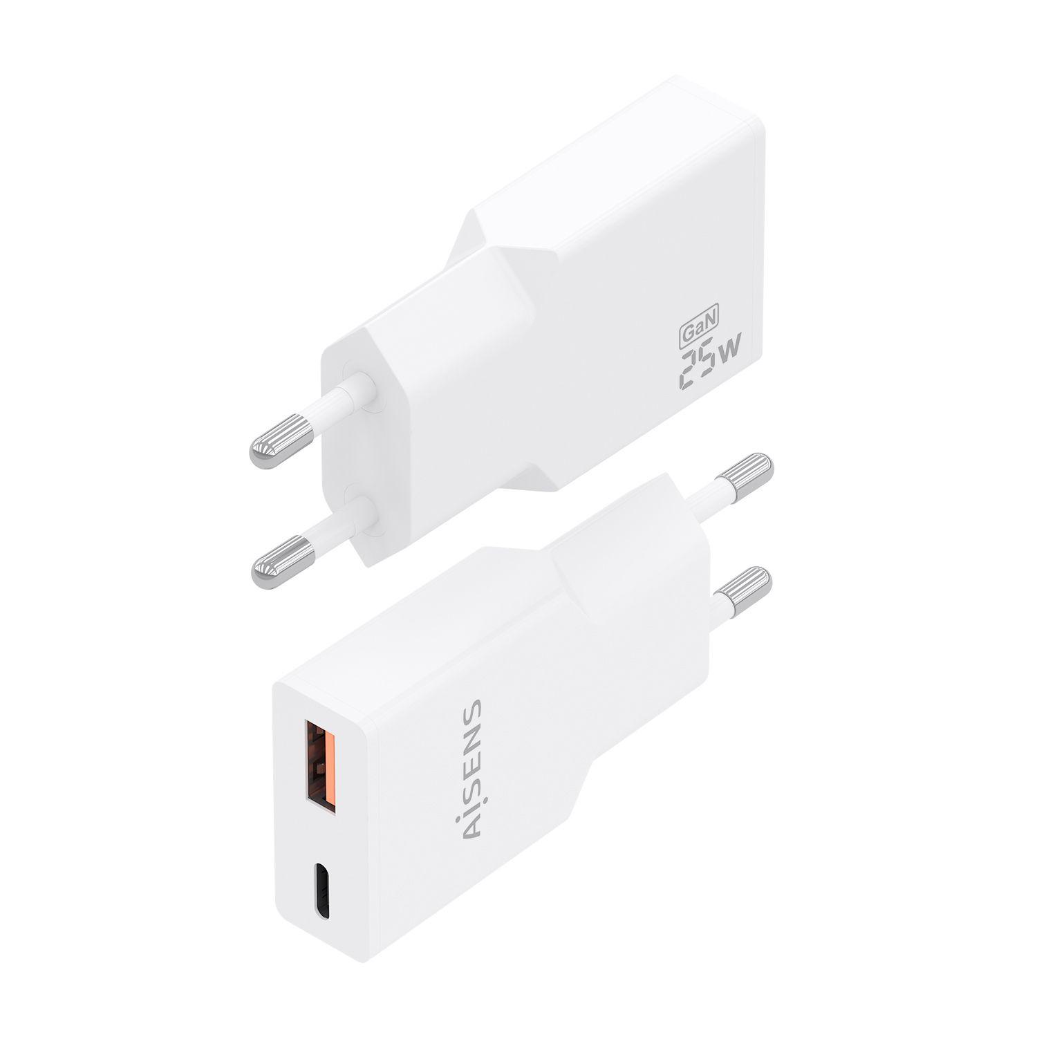 Carregador de Parede AISENS A110-1000 (25 W - Branco), miniatura 3