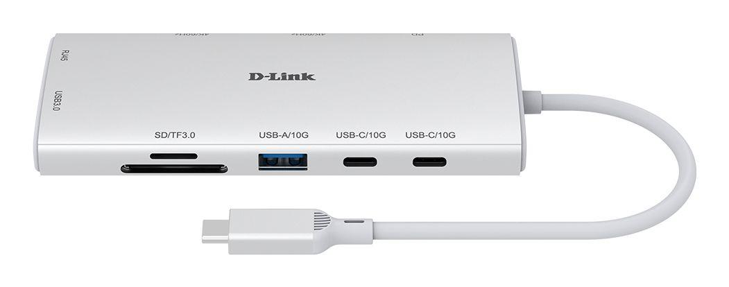 Hub USB-C D-LINK DUP-A01 (Portáteis com USB - Branco)