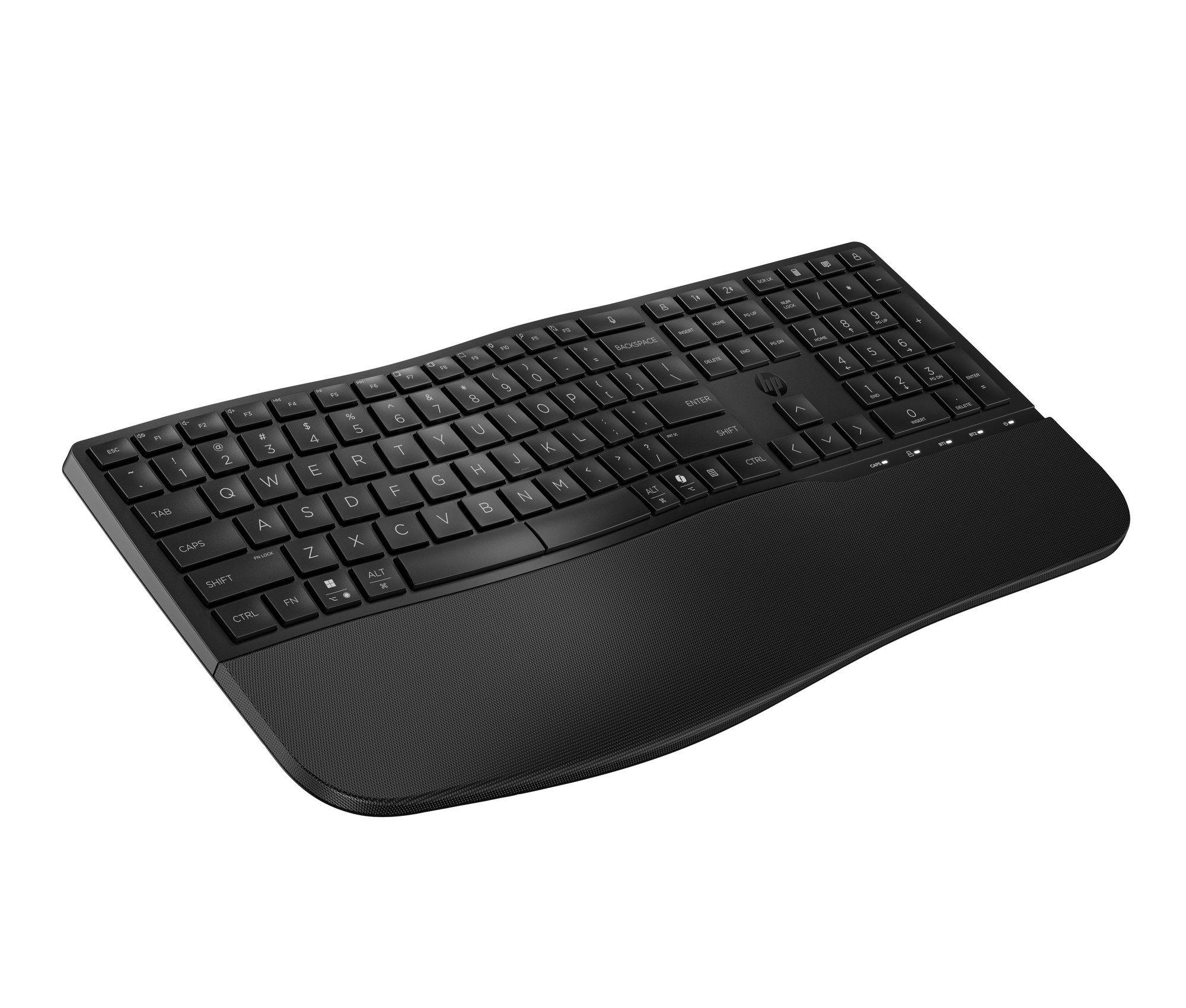 Teclado HP 685 Comfort Dual-Mode (Espanhol - Interruptor de membrana - Tamanho completo - Preto) — miniatura 2