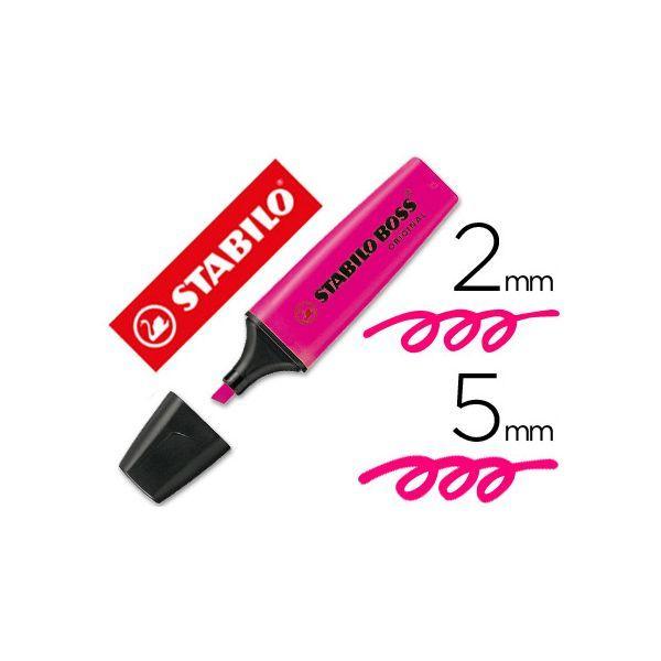 Marcador Fluorescente STABILO BOSS ORIGINAL 70/56 (Rosa) — miniatura 2