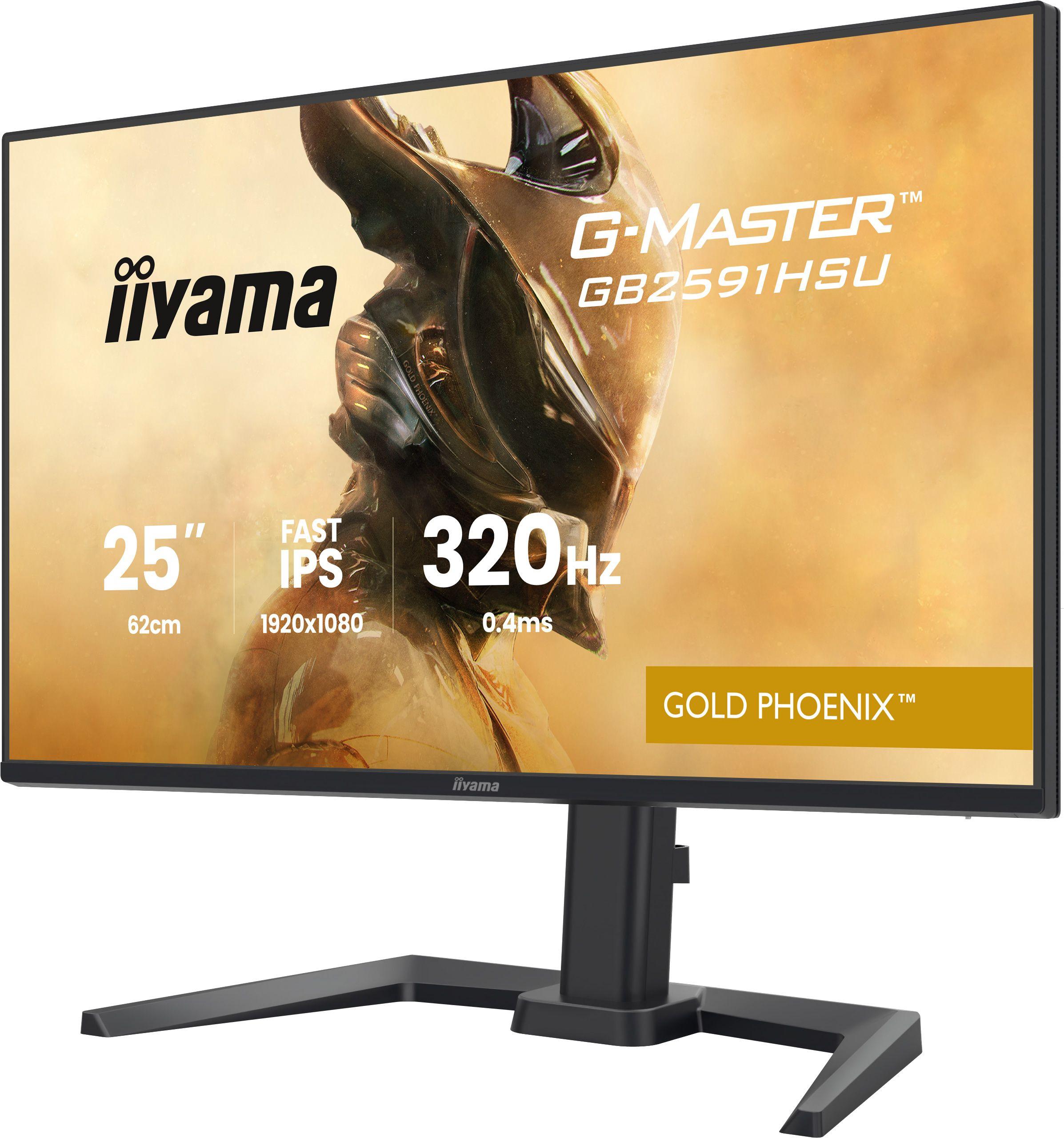 Monitor IIYAMA G-MASTER GB2591HSU-B1 (24,5" - Fast IPS - 320 Hz - Preto) — miniatura 5