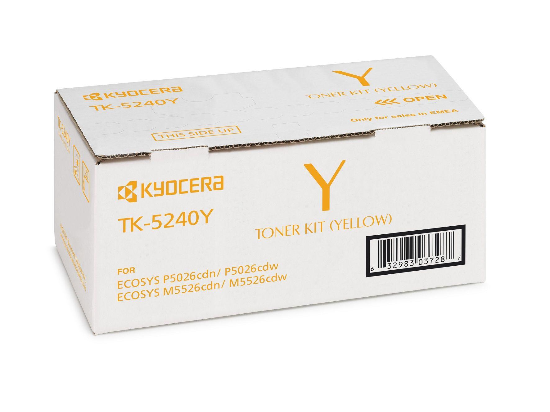 Toner Original KYOCERA TK-5240Y (3.000 páginas - Amarelo), miniatura 2