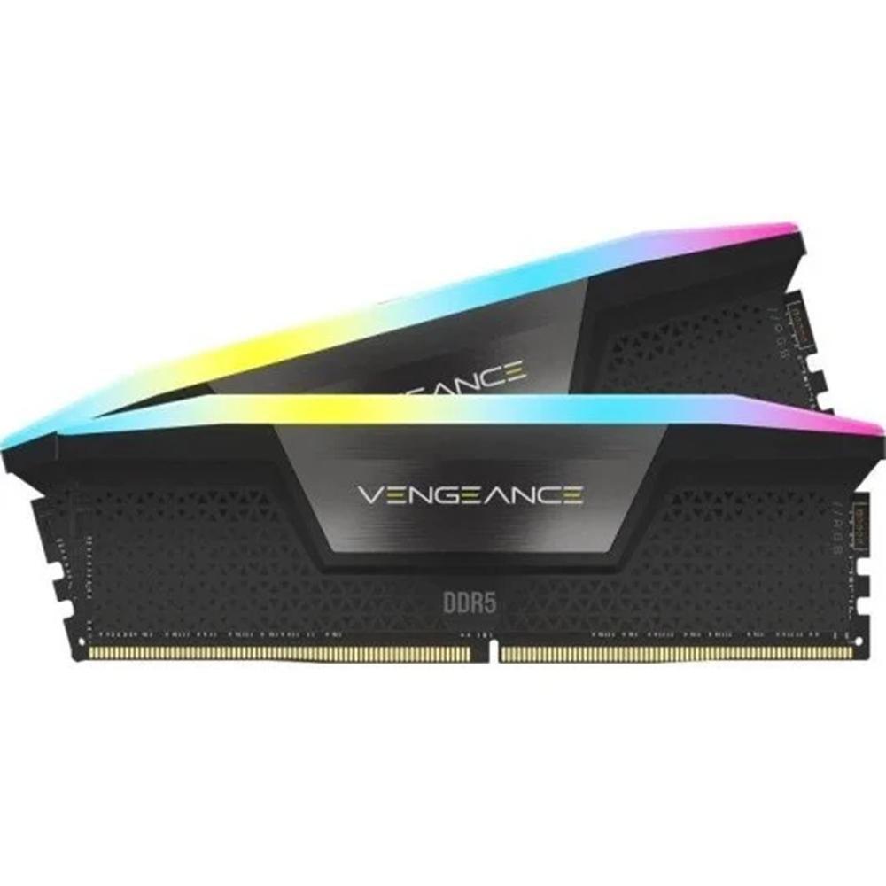 Memória RAM CORSAIR Vengeance RGB CMH16GX5M2B5200C40 (5200 MHz - 16 GB - DIMM)