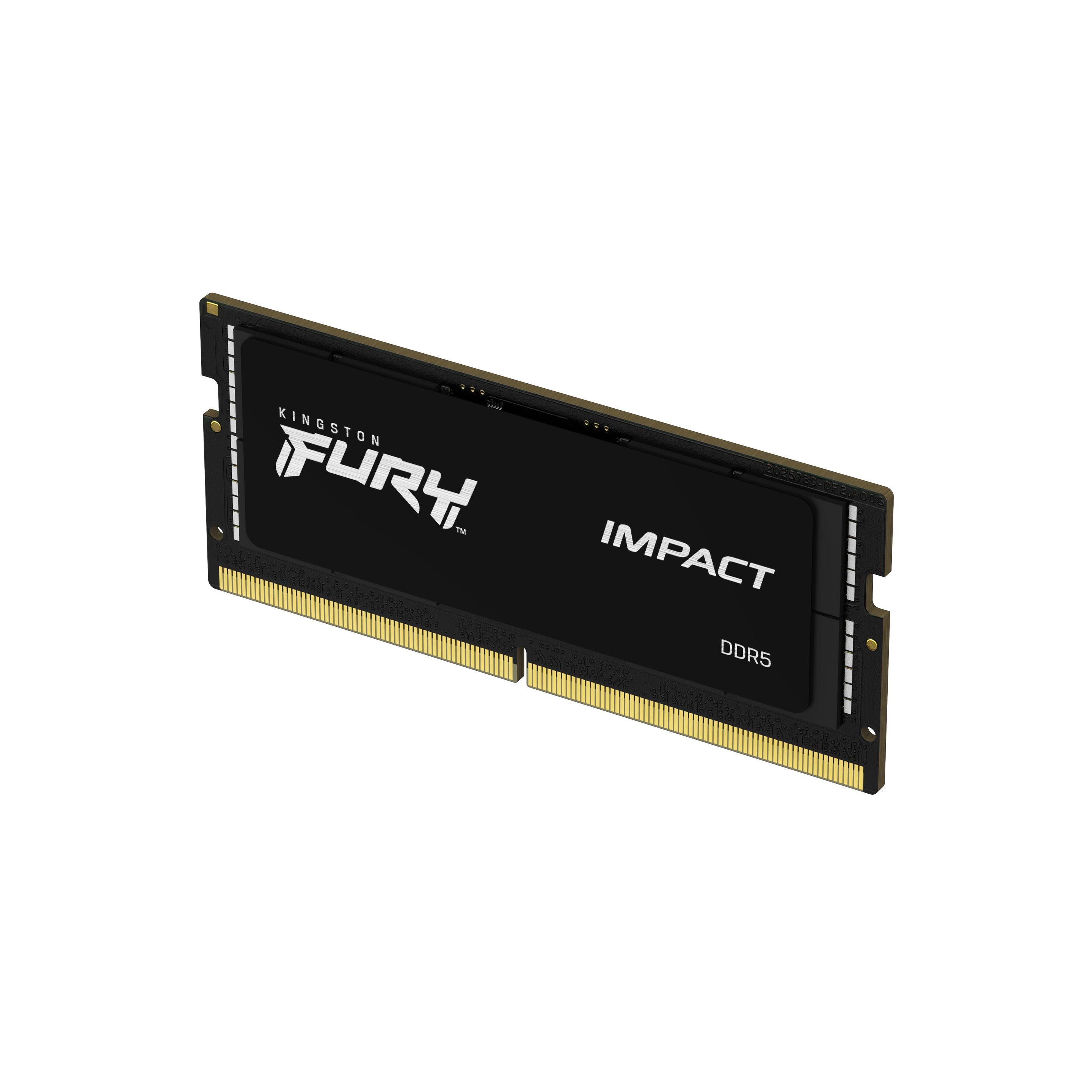 Memória RAM KINGSTON FURY Impact KF548S38IB-8 (4800 MT/s - 8 GB - 262-pin SO-DIMM) — miniatura 2