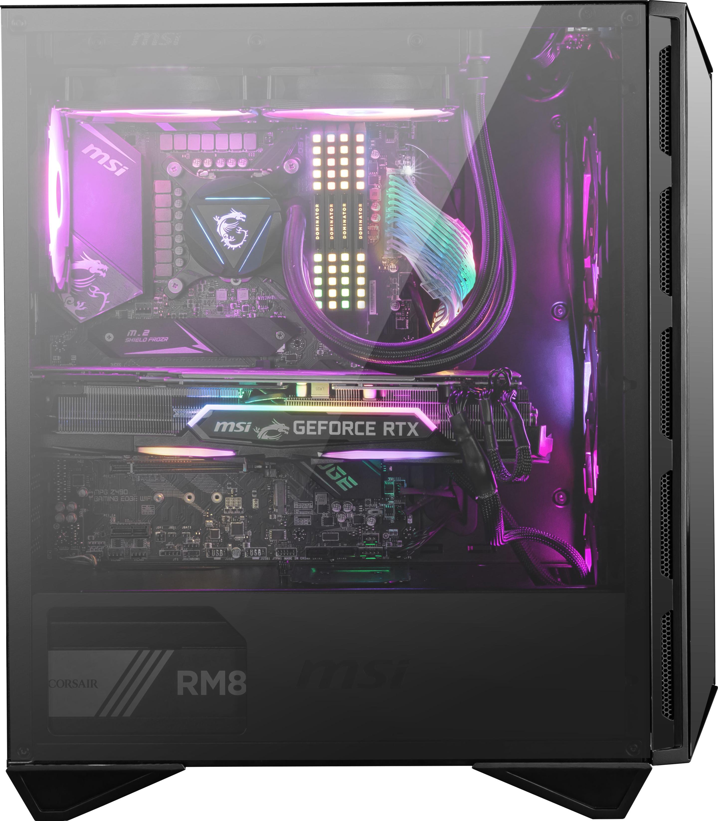 Caixa PC MSI MPG GUNGNIR 110R (ATX,Micro ATX,Mini-ITX - Midi Tower - ATX, Micro ATX, Mini-ITX - Preto), miniatura 12
