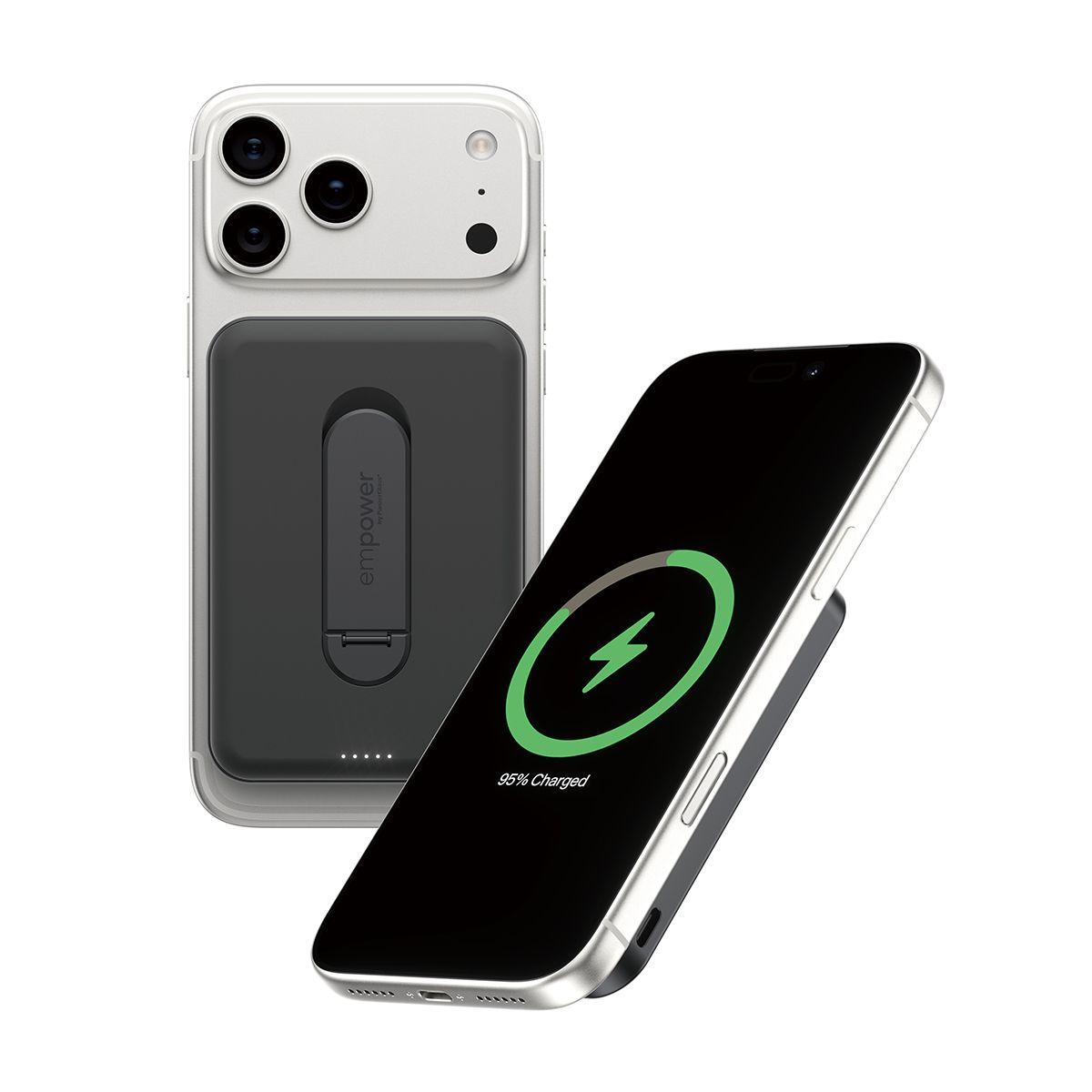 Powerbank PANZERGLASS empower™ Powerbank w. Spin Stand EM23165 (5000 mAh - Preto) — miniatura 4