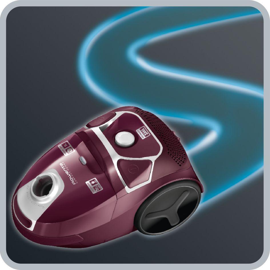 Aspirador com Saco ROWENTA Compact Power RO3969EA (Altura 23,3 cm - 3 l - Tapete, Piso duro - Violeta) — miniatura 6