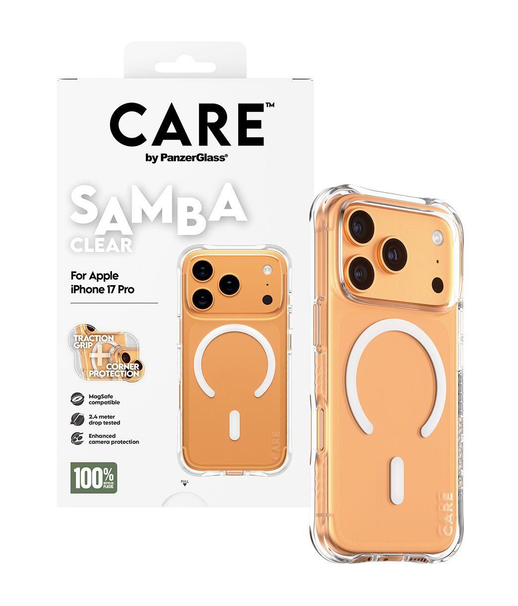 Capa PANZERGLASS CARE Samba MagSafe para iPhone 17 Pro (Apple - Transparente), miniatura 5