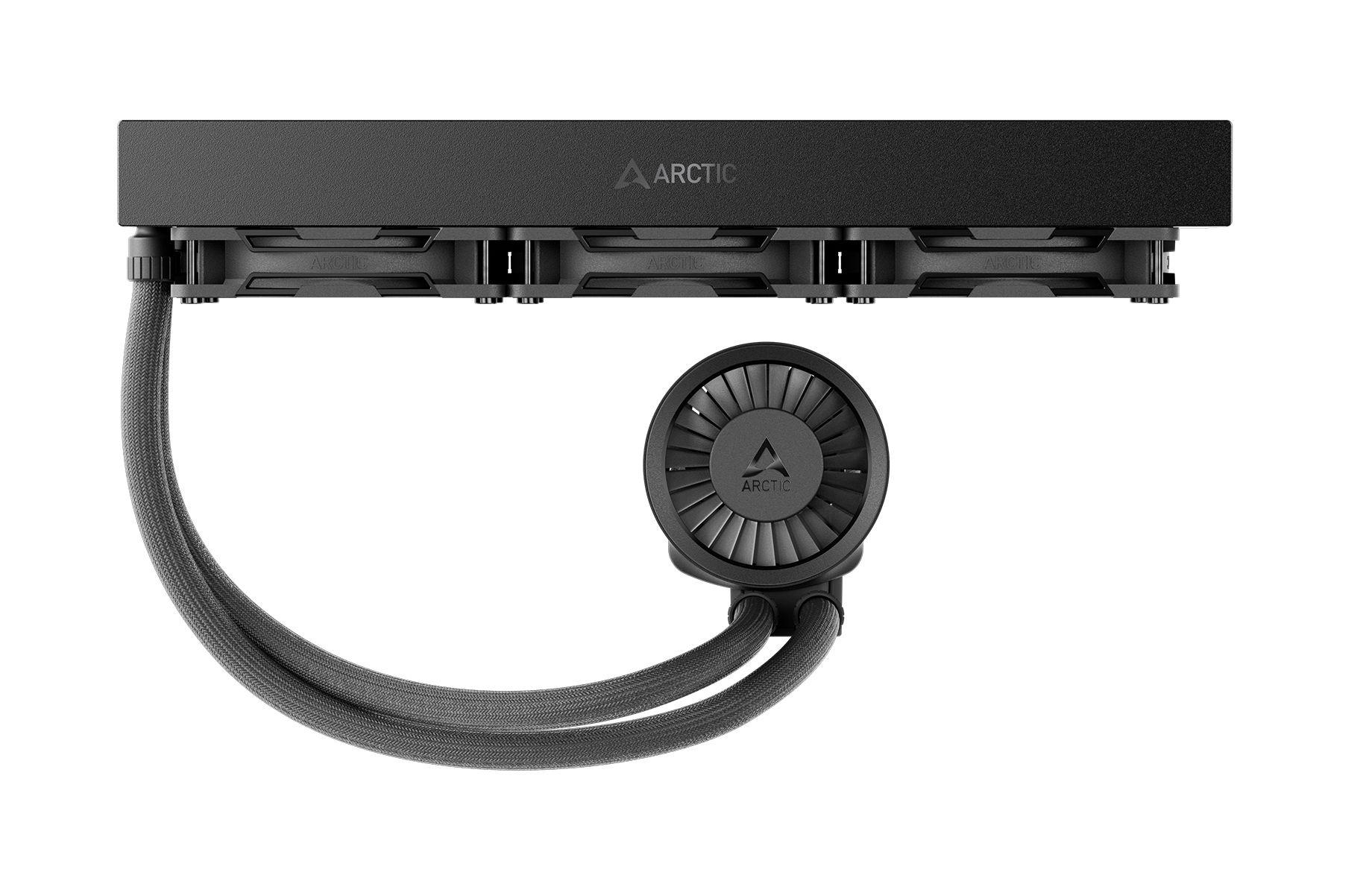 Refrigerador Líquido AIO para CPU ARCTIC Liquid Freezer III Pro 360 (12 cm - 3000 RPM - 4-pin - Preto) — miniatura 3