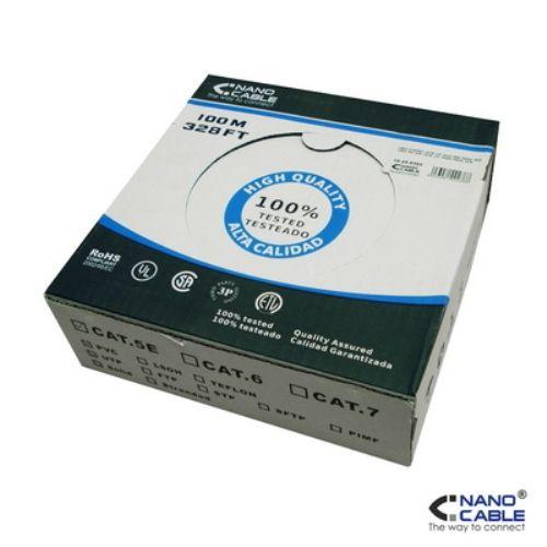 Bobina de Cabo de Rede NANO CABLE 10.20.0302-FLEX (100 m - Cat5e - Cinzento) — miniatura 3