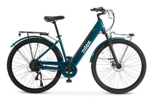 Bicicleta Elétrica NILOX NXEBJ7GR (Alumínio - Verde) — miniatura 4