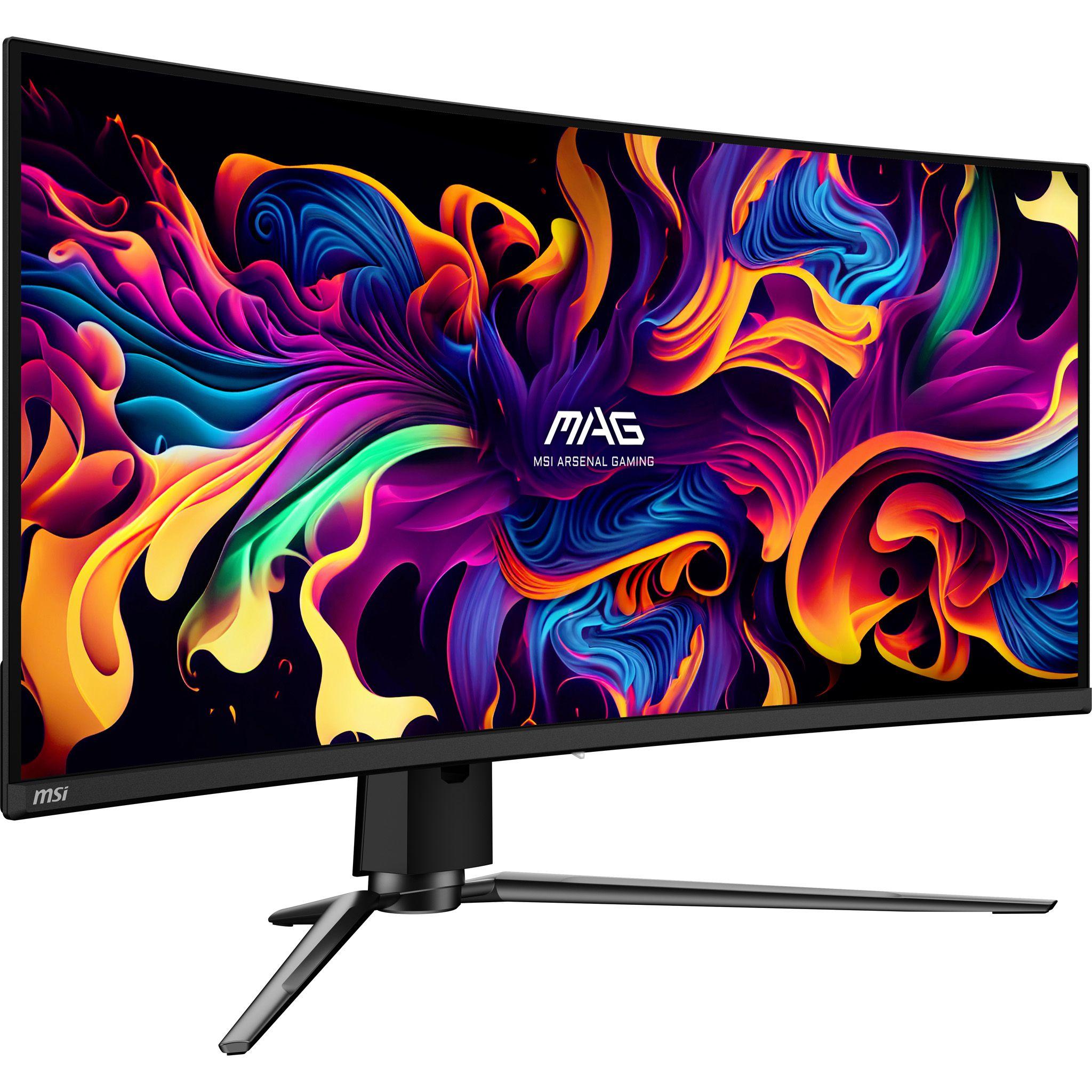 Monitor MSI MAG 341CQP QD-OLED (34" - OLED - 175 Hz - Preto) — miniatura 9