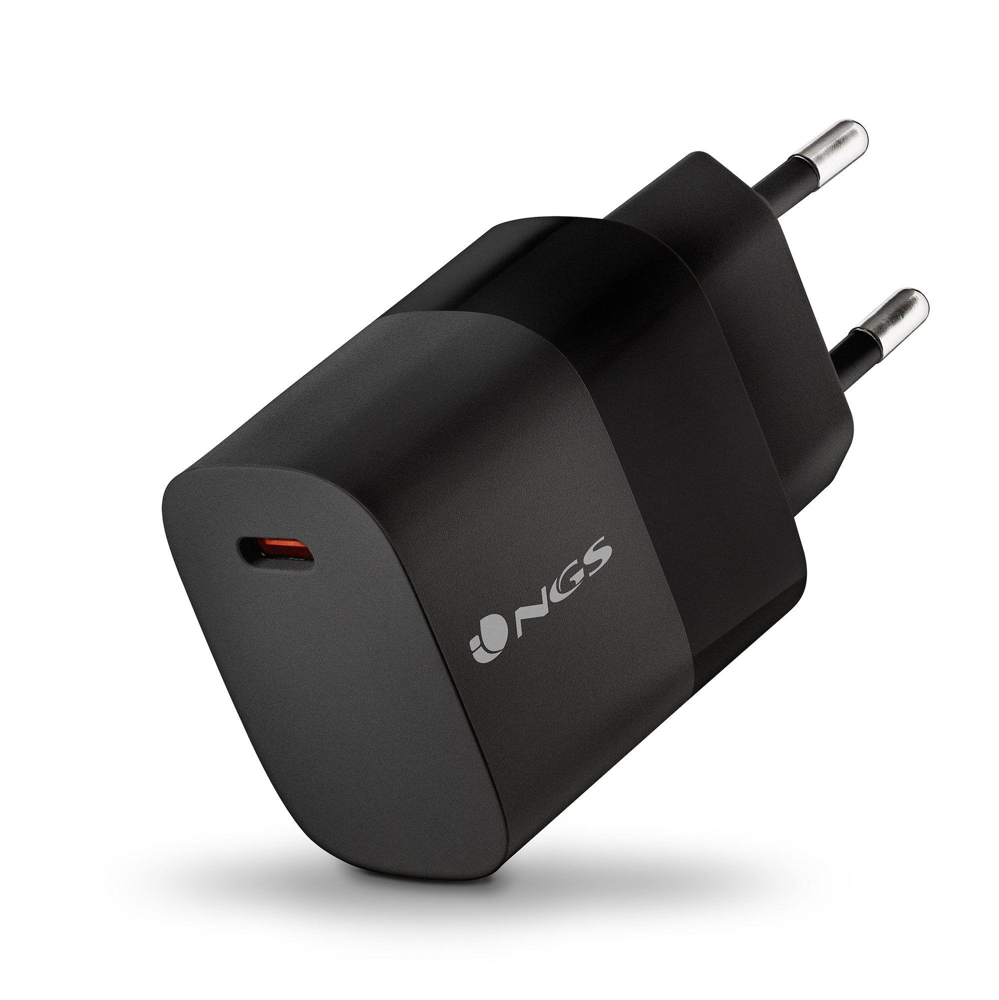 Carregador de Parede NGS BUD20W (20 W - Sim, versão 3.0 - Preto)