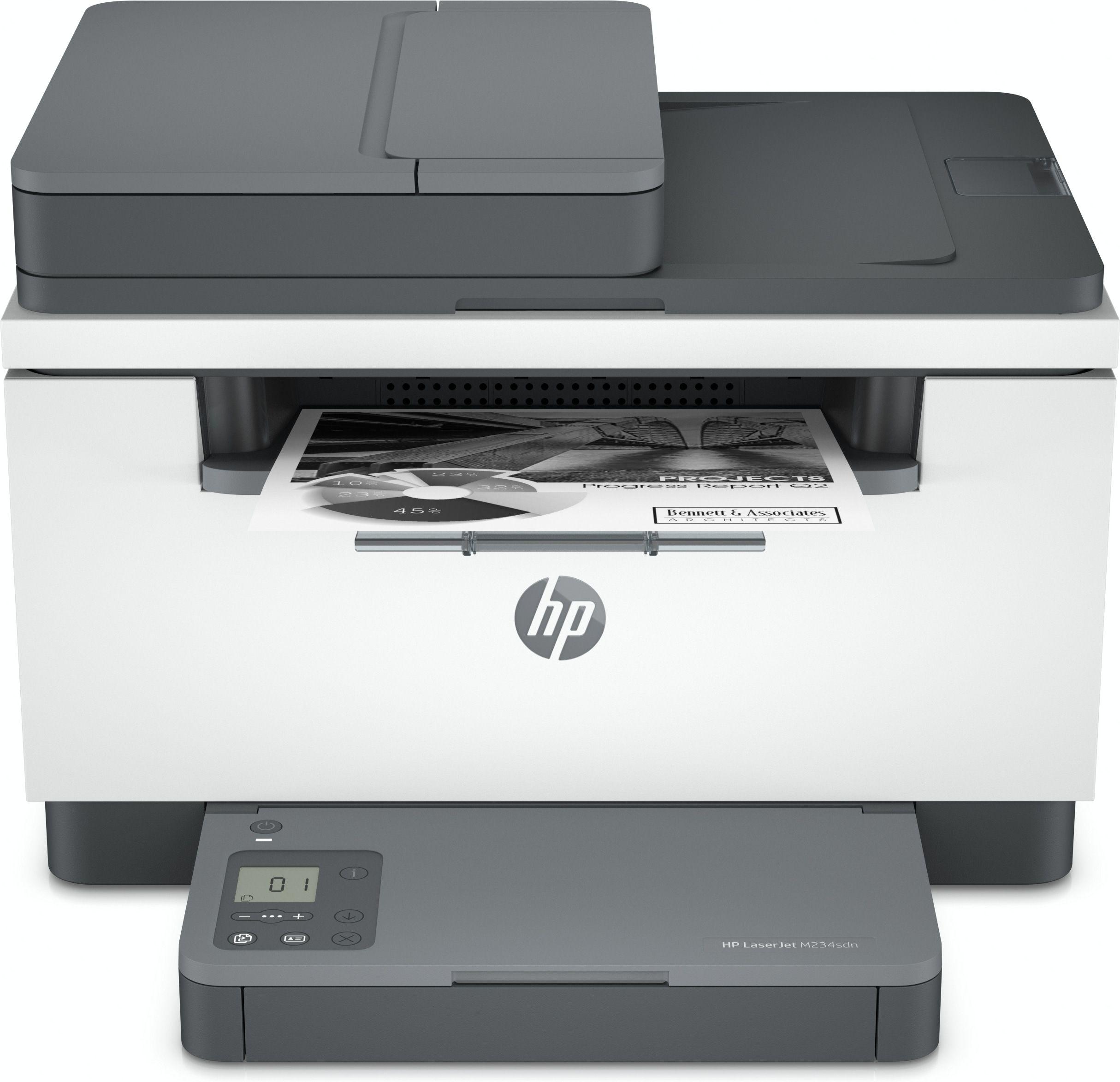 Multifunções Laser HP LaserJet M234sdn (A4 - Impressão a preto e branco - Com Fios - Cinzento/Branco)