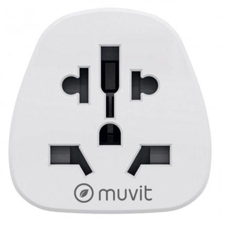 Adaptador Universal MUVIT FOR CHANGE MCADP0007 (Policarbonato ignífugo - Branco), miniatura 3
