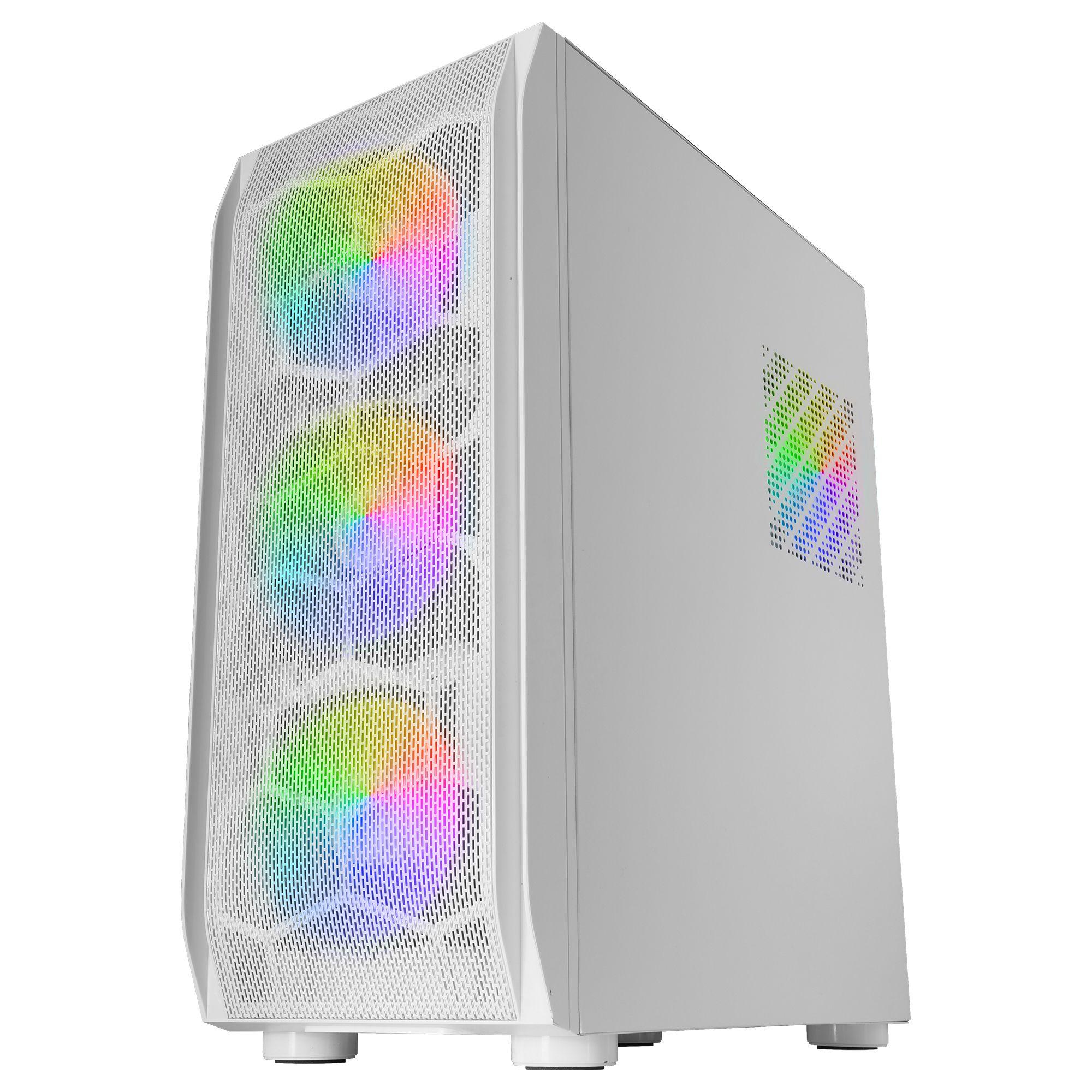 Caixa PC MARS GAMING MC-KX (Torre - 160 mm - 348 mm - Branco) — miniatura 2