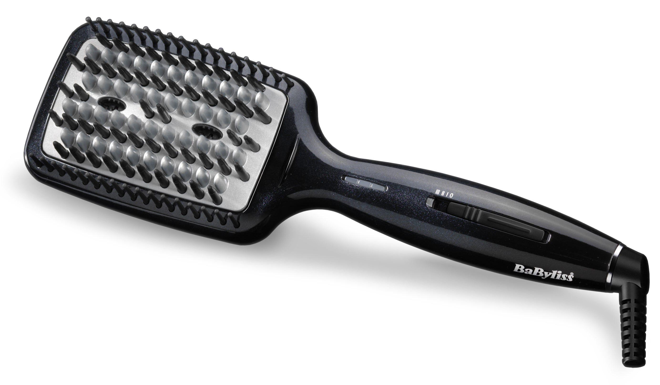 Escova Alisadora BABYLISS HSB101E (Cerâmica - Preto)