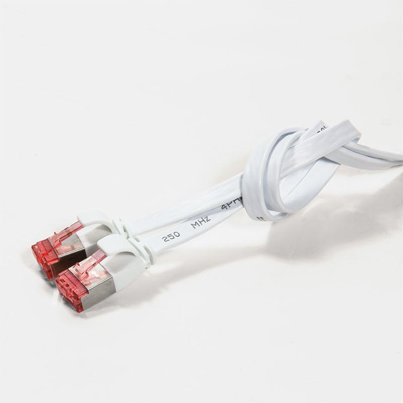 Cabo de Rede RJ45 LOGILINK CF2061S (3 m - Cat6 - RJ-45 - Branco) — miniatura 2