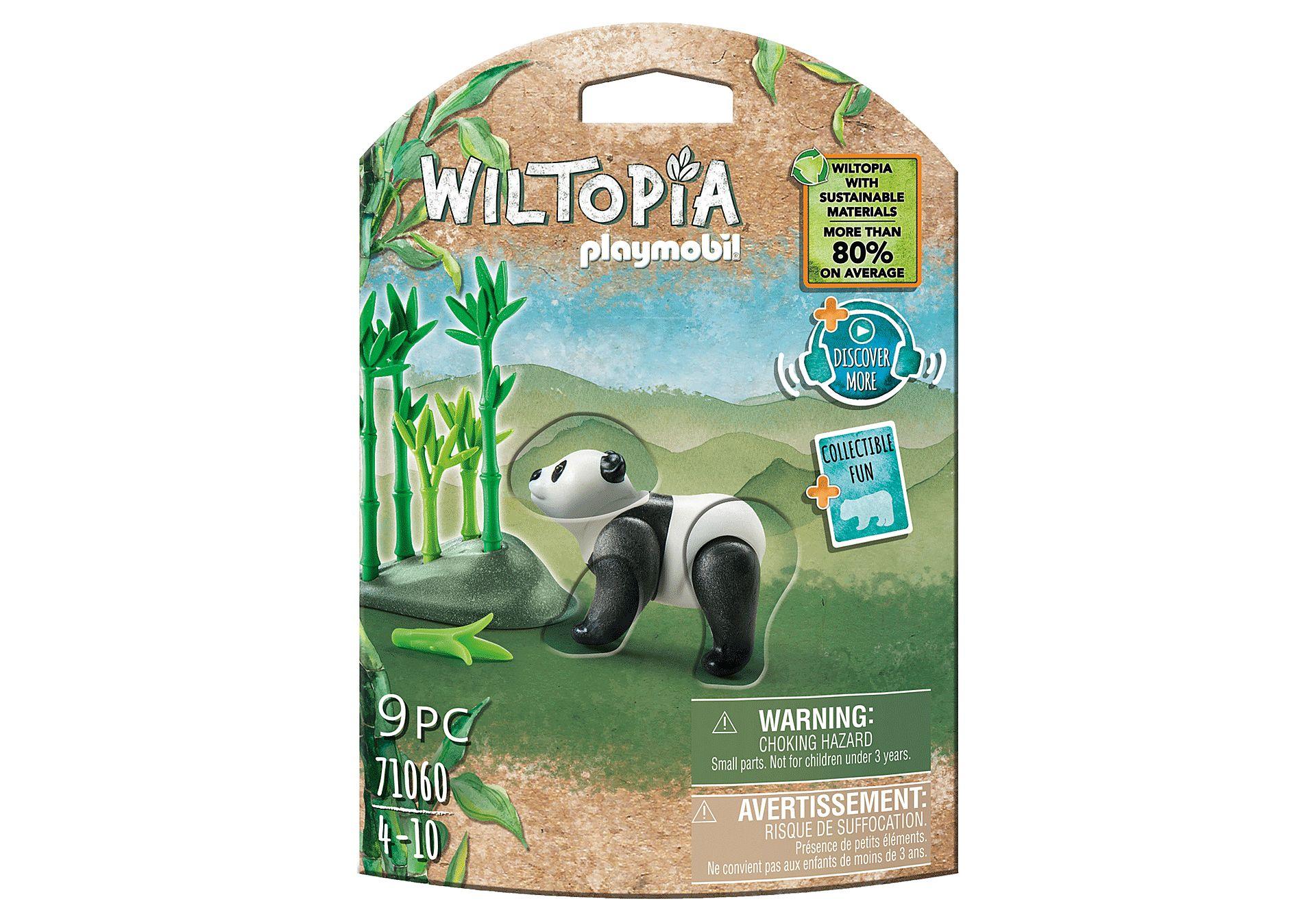 Figura PLAYMOBIL Wiltopia 71060 (4 anos - Branco, Preto e Verde)