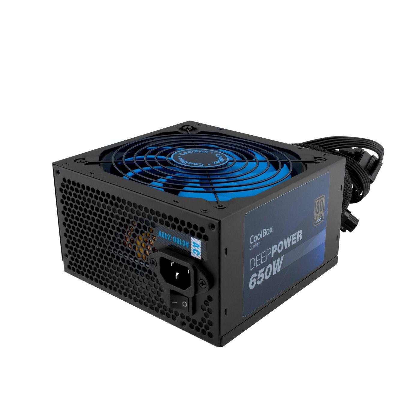 Fonte de Alimentação ATX COOLBOX DG-PWS650-85B (ATX - 650 W - 80 PLUS Bronze - Preto), miniatura 7