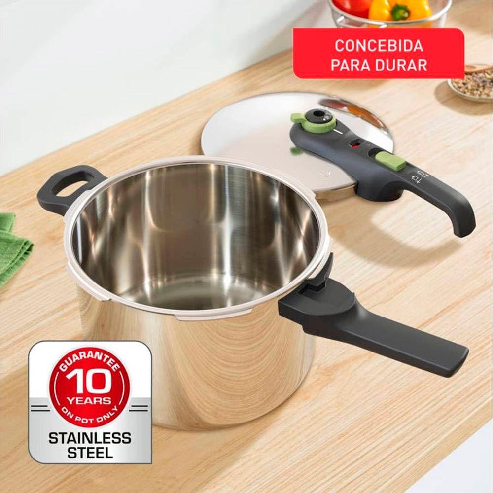 Panela de Pressão TEFAL P2580703 Secure Trendy (Altura 25,05 cm - Inox) — miniatura 2
