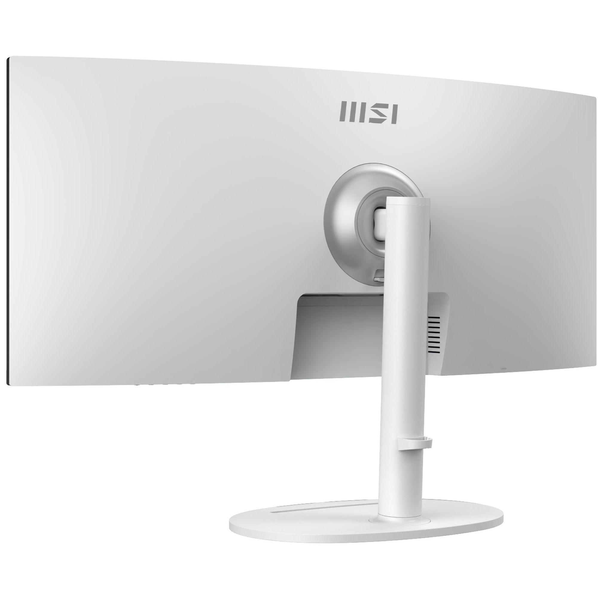 Monitor MSI Modern MD342CQPW (34" - VA - 120 Hz - Branco) — miniatura 8