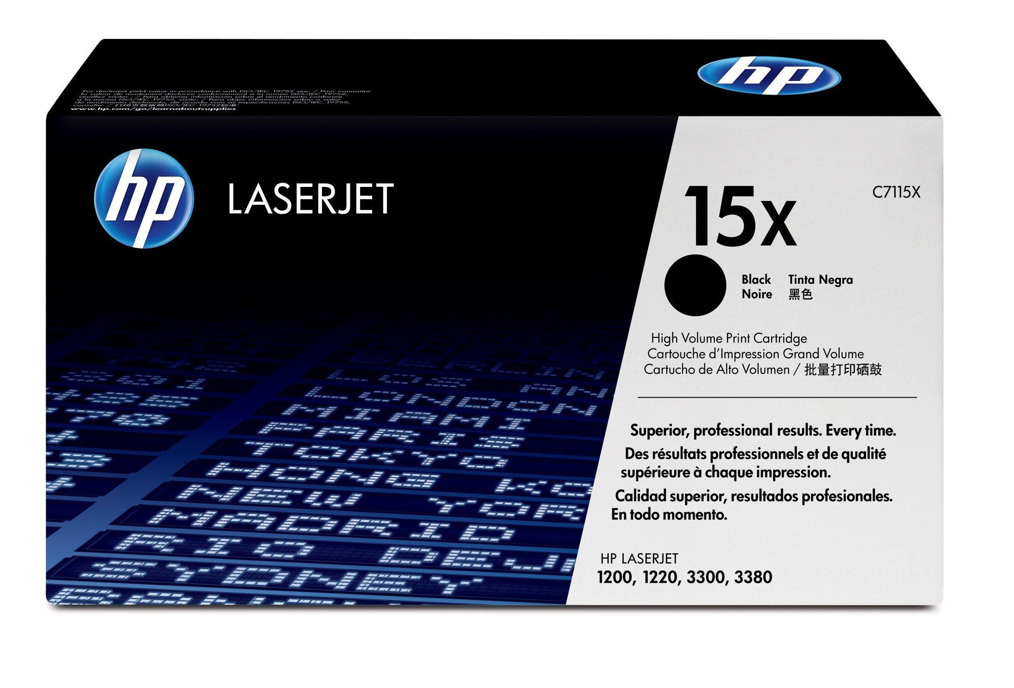 Toner HP 15X C7115X (3500 páginas - Preto)