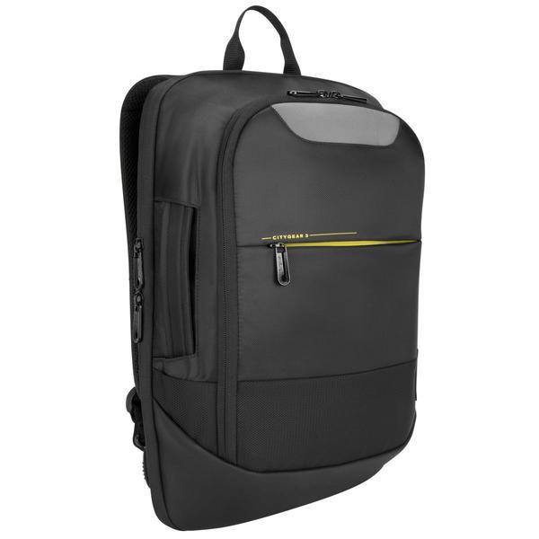 Mochila para Portátil TARGUS CityGear TCG661GL (15,6" - Nylon, Poliéster - 39,6 cm - Preto)