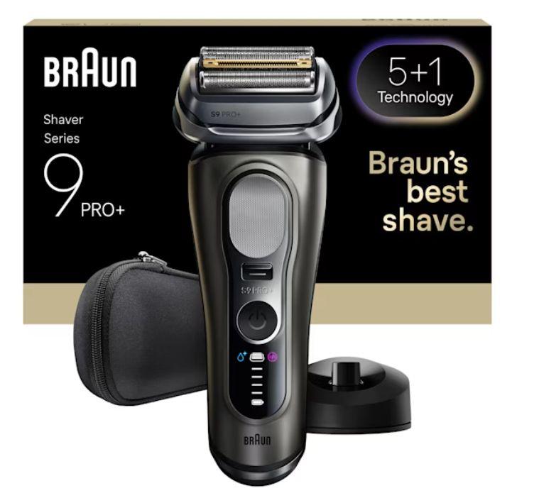 Máquina de Barbear BRAUN Series 9 Pro+ 9615S (Aço inoxidável - Grafite)