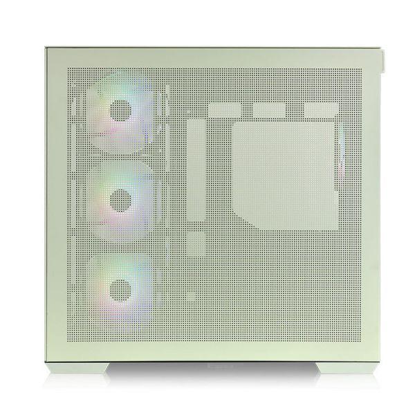 Caixa PC THERMALTAKE View 380 TG ARGB (ATX, micro ATX, Mini-ITX - Mid Tower - SPCC, vidro temperado - Verde Matcha) — miniatura 5