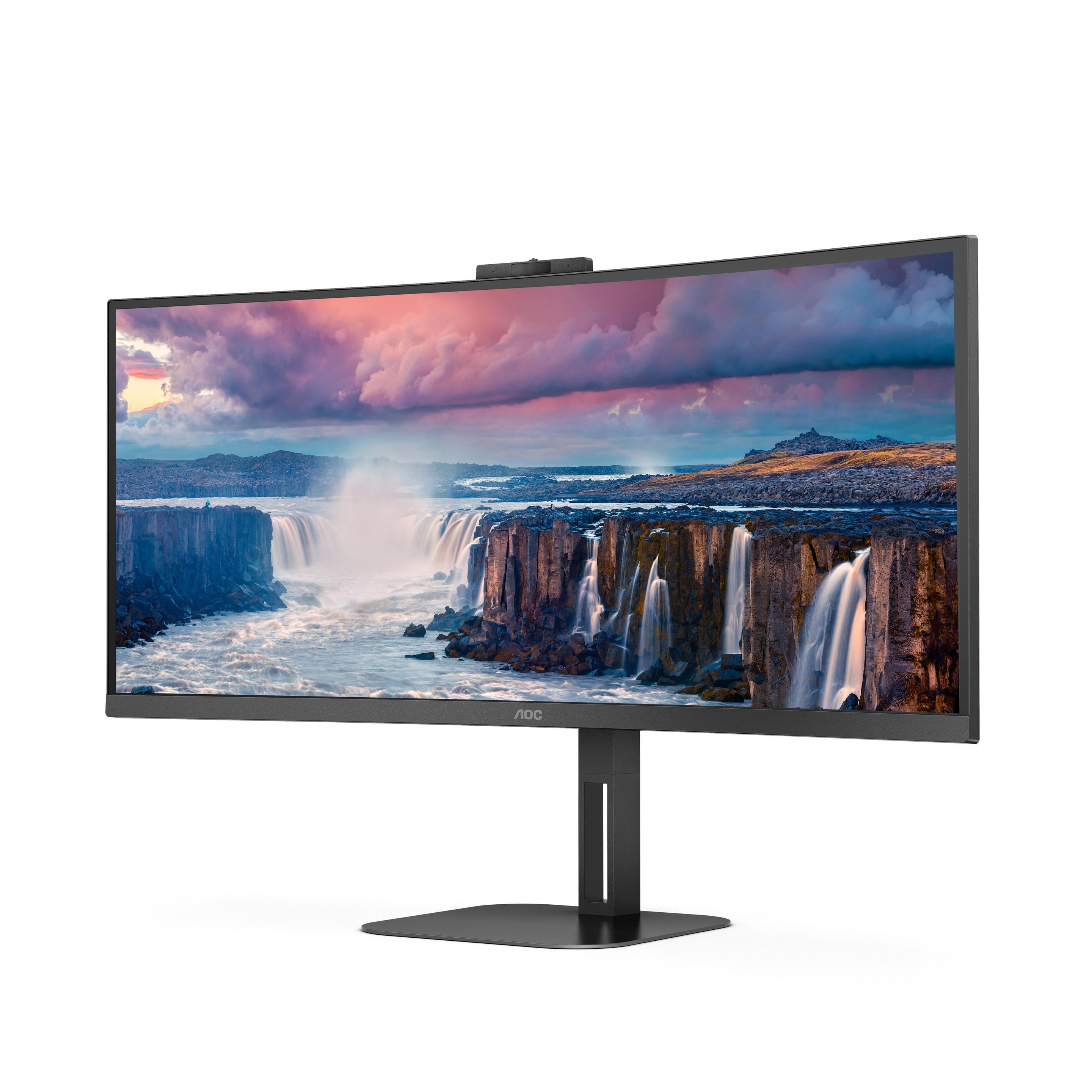 Monitor AOC CU34V5CW/BK (34" - VA - 100 Hz - Preto) — miniatura 5
