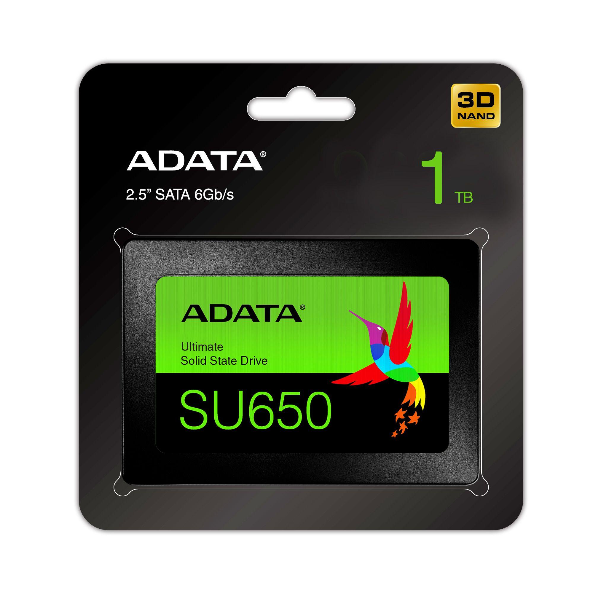 SSD ADATA Ultimate SU650 (1 TB - 2,5" - SATA - Preto) — miniatura 5