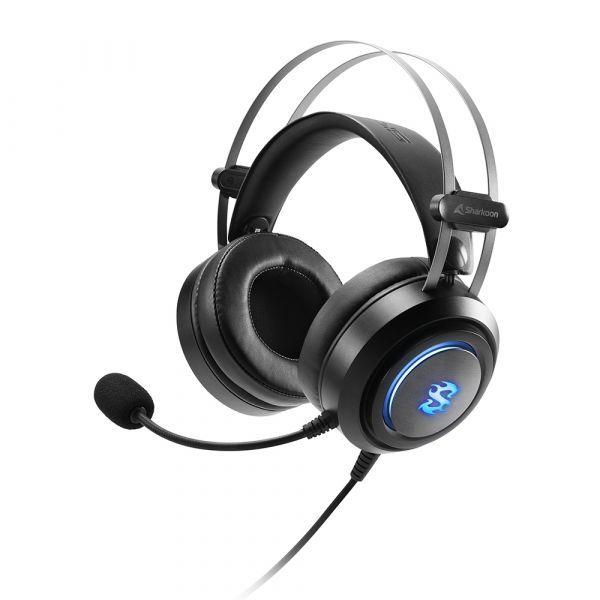 Headset Gaming SHARKOON SKILLER SGH30 (Binaural - Com fios - Circum-aural - Preto), miniatura 2