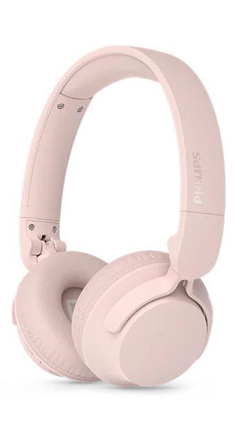 Auscultadores PHILIPS TAH4000PK/00 (Sem fios - 10 mW - Rosa)