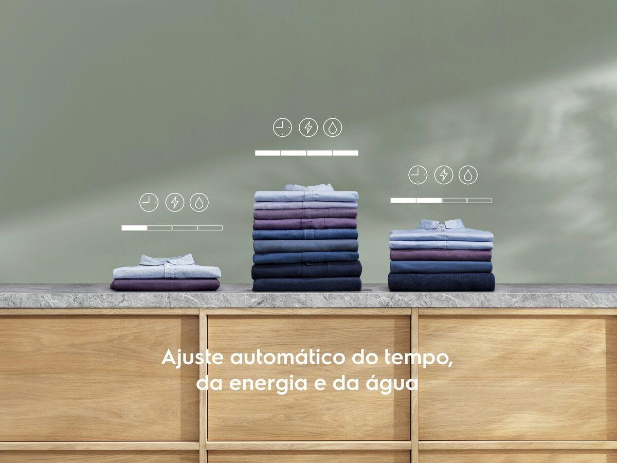 Máquina de Lavar e Secar Roupa Independente AEG LWR7194M2B (B - 9 kg - 5 kg - Branco) — miniatura 10