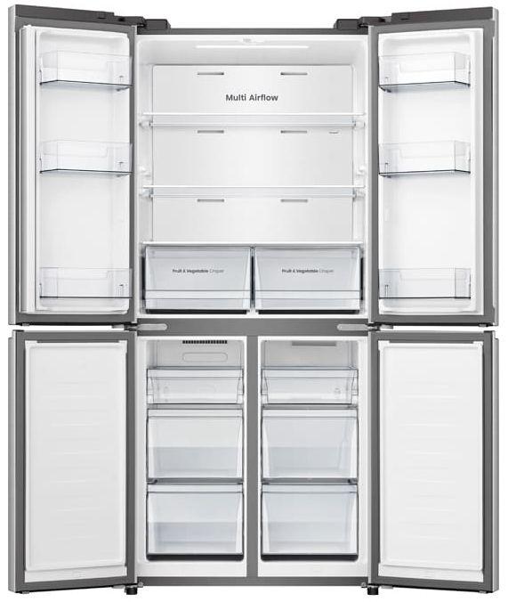 Frigorífico Americano Independente HISENSE RQ5P470SEIE (499 l - 178,5x79,4x69,8 cm - 79 cm - Inox), miniatura 3