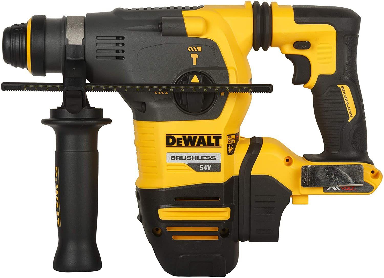 Martelo Perfurador Eletropneumático DEWALT DCH333NT-XJ (54 V - SDS-Plus - 3,5 J)