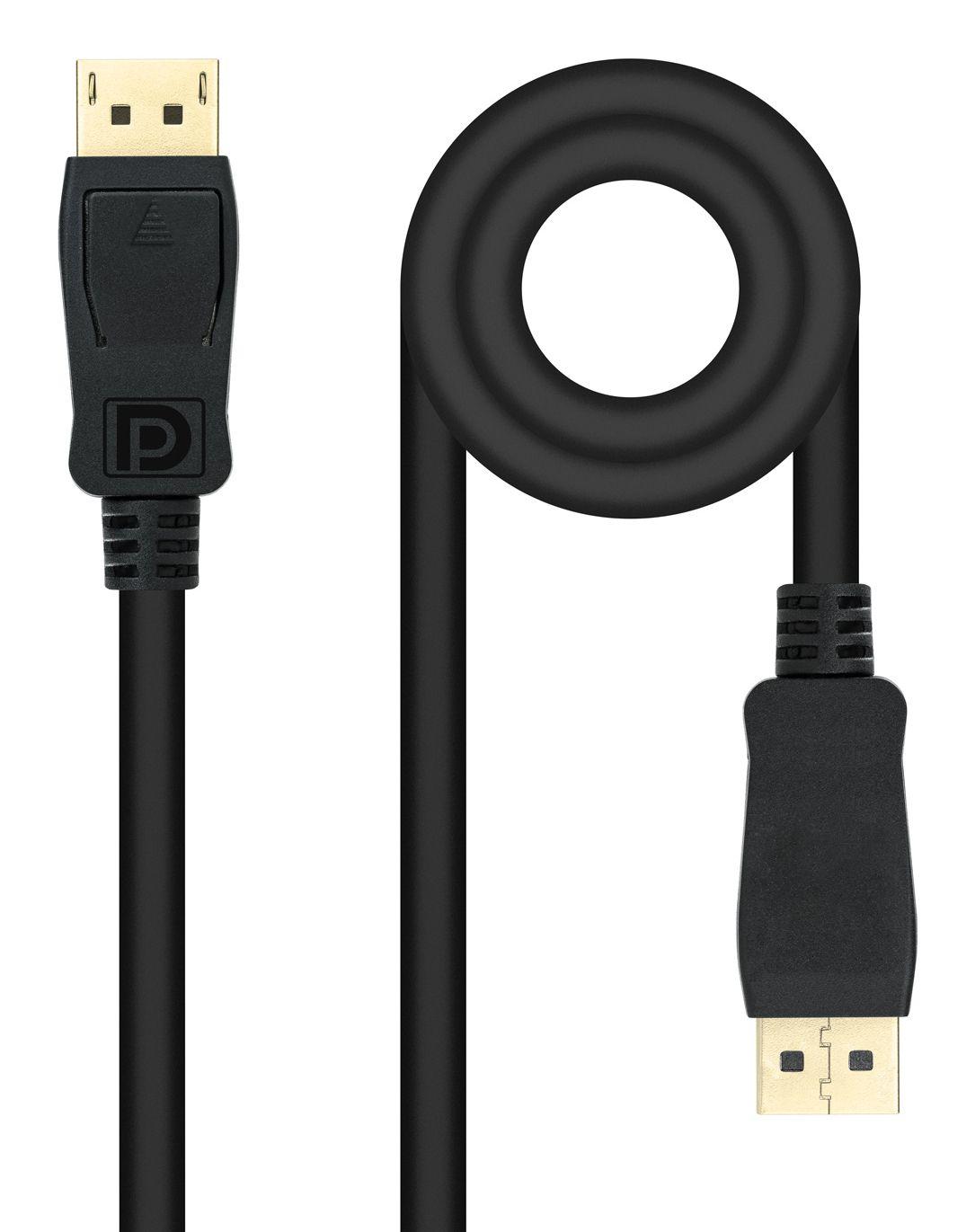 Cabo DisplayPort NANOCABLE 10.15.2602 (2 m - Preto)