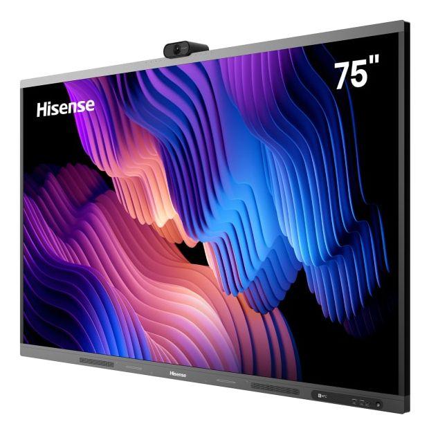 Monitor Interativo HISENSE 75WM6FE (75" - 4K UHD - Android 13 - 8 GB RAM/128 GB - Preto)