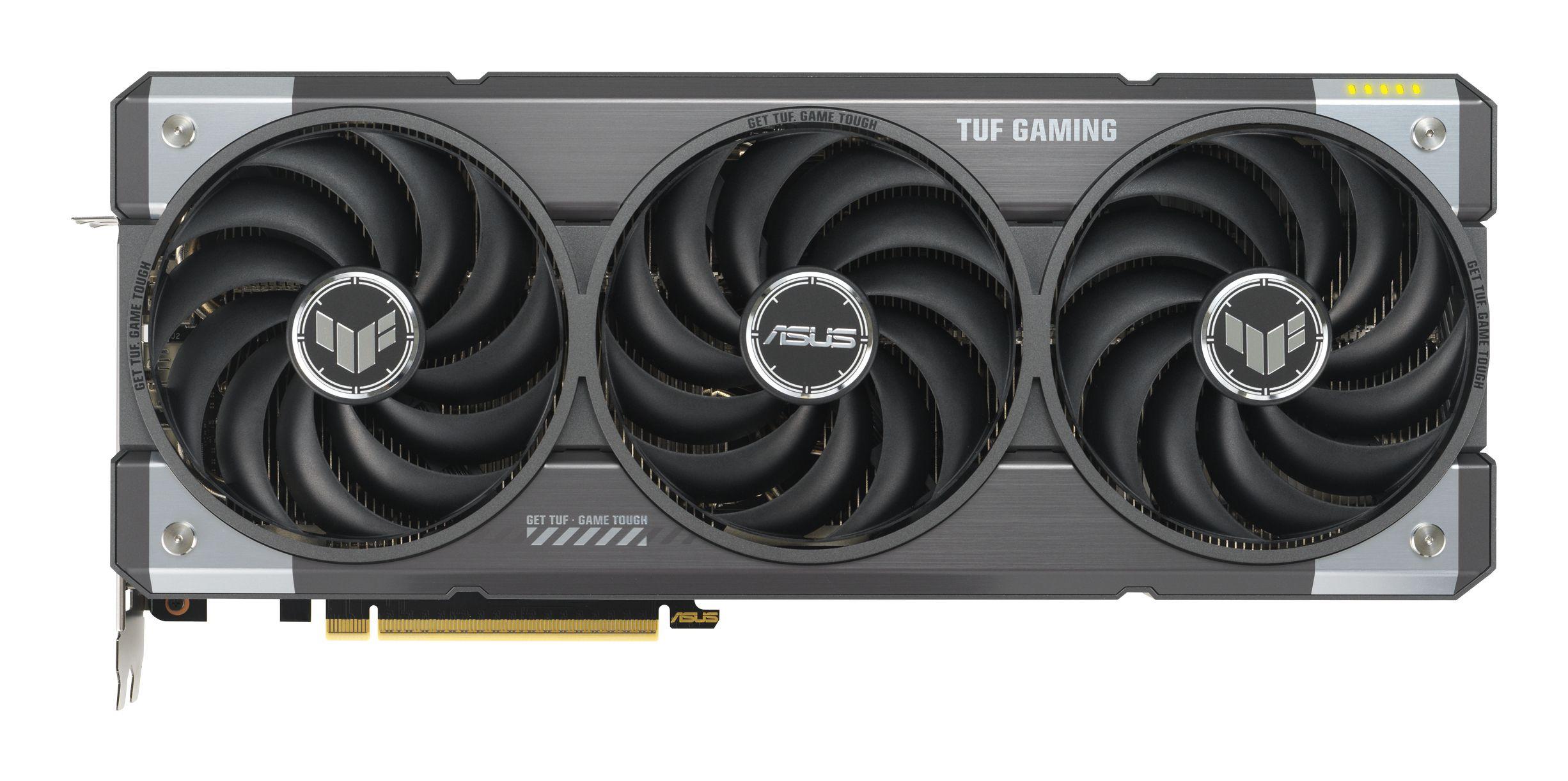 Placa Gráfica ASUS GeForce RTX 5070 TUF Gaming OC (GeForce RTX 5070 - 28 Gbit/s - 12 GB - Preto e Cinzento)