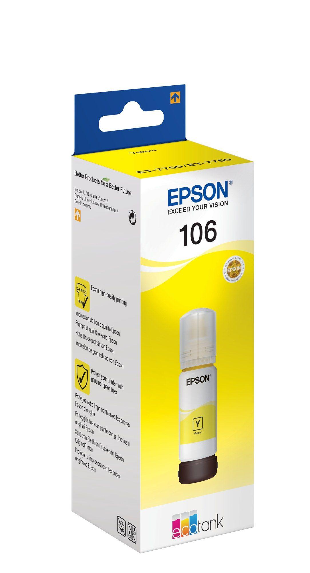 Garrafa de Tinta EPSON 106 (Amarelo) — miniatura 6