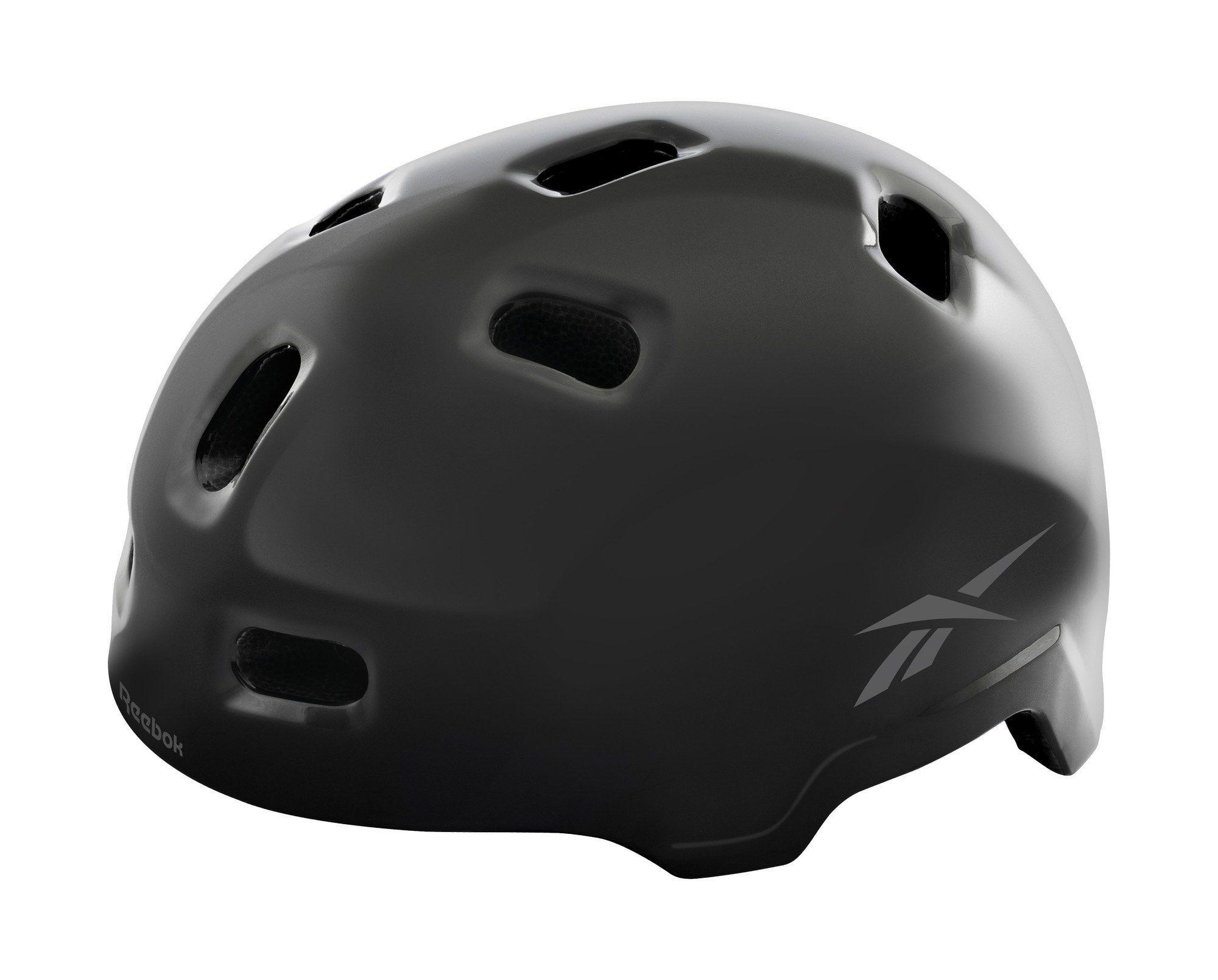 Capacete REEBOK City-Scooter MTV25 (Preto Brilhante)