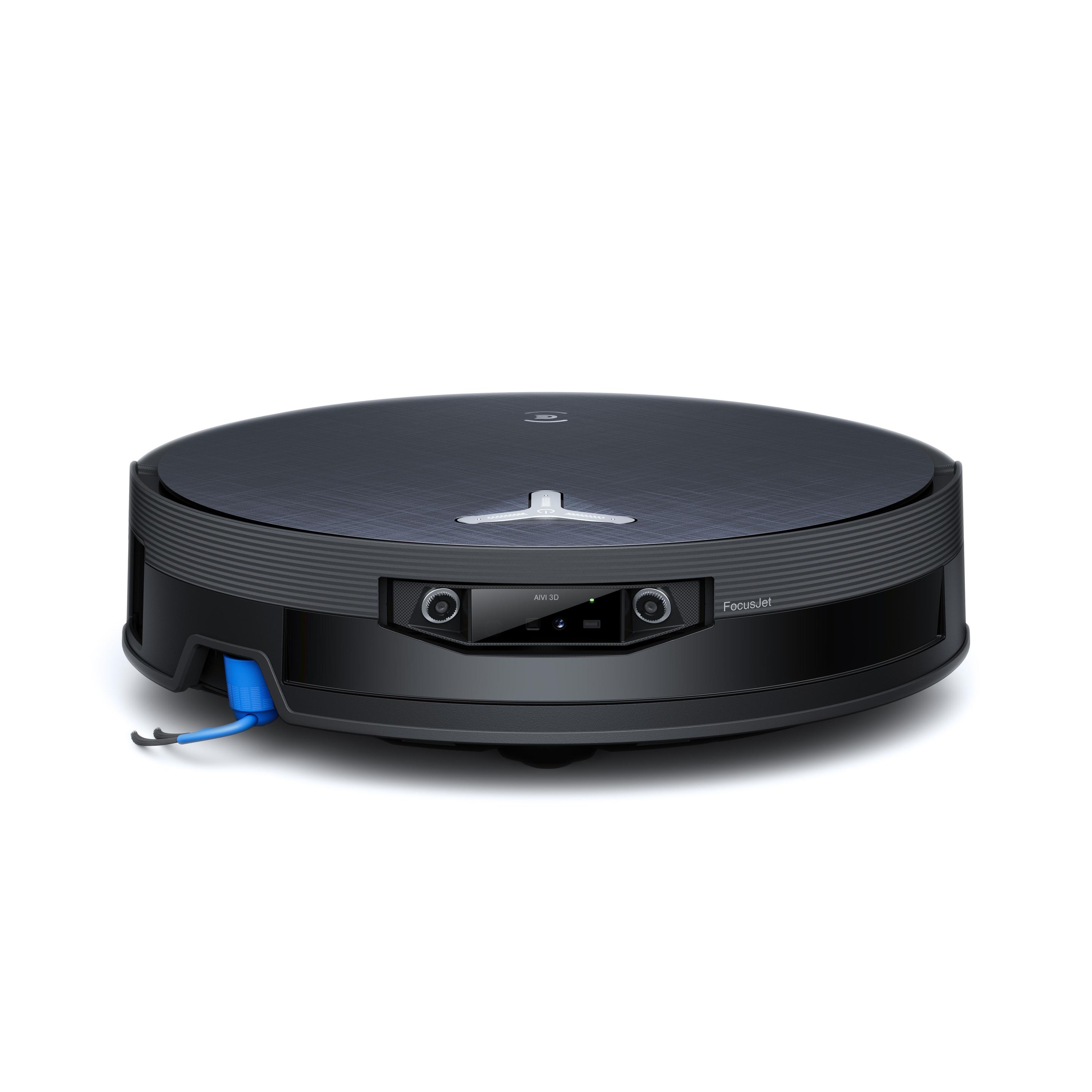 Robot Aspirador ECOVACS DEEBOT X12 OmniCyclone (22000 Pa - 0,25 l - Carregamento e purificação - Preto)